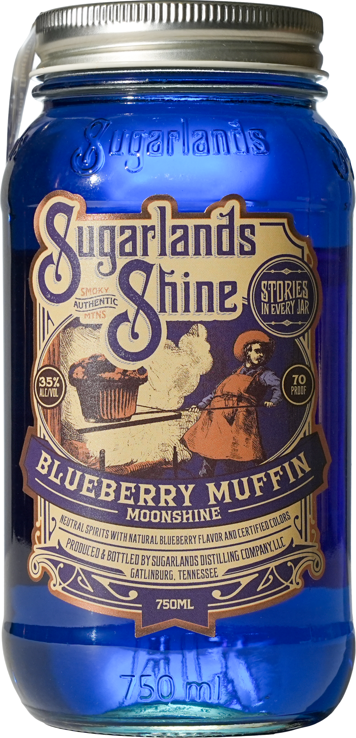 Blueberry Muffin Moonshine